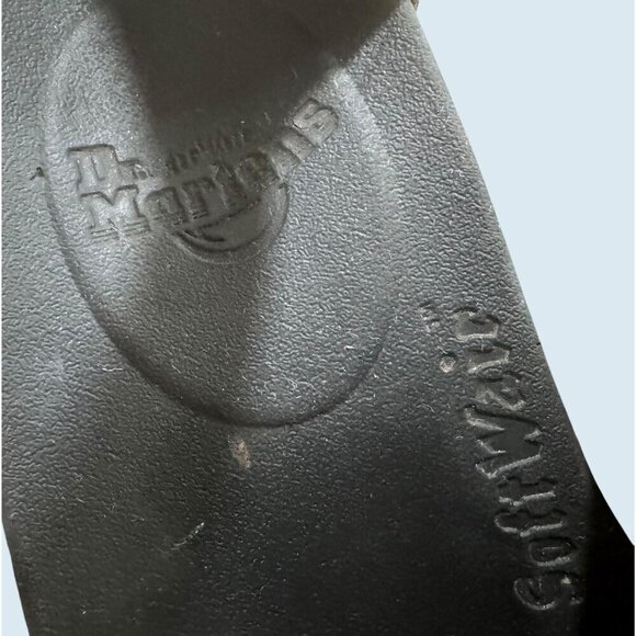 DR MARTENS Blaire White Leather Fisherman Sandal Size 10 - Picture 6 of 7